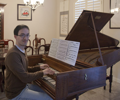 Harpsichord, English